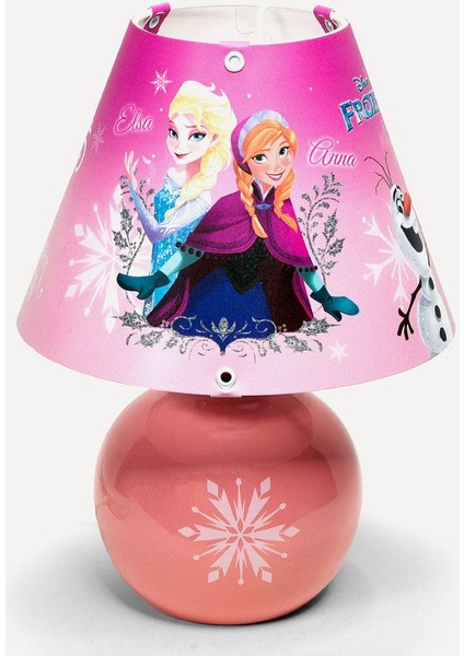 Frozen Elsa Ve Anna Çocuk Odası Abajur