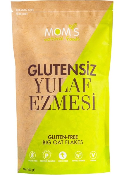 Mom's Natural Foods Glutensiz Yulaf Ezmesi (300 Gr)