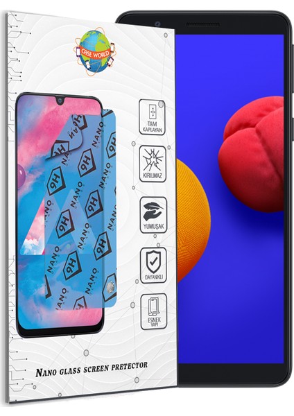 Samsung Galaxy A01 Core Nano Ekran Koruyucu Kırılmaz Esnek Cam fiyatları