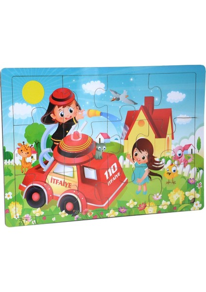 AHS001/6 Ahşap Çocuk Puzzle modelleri