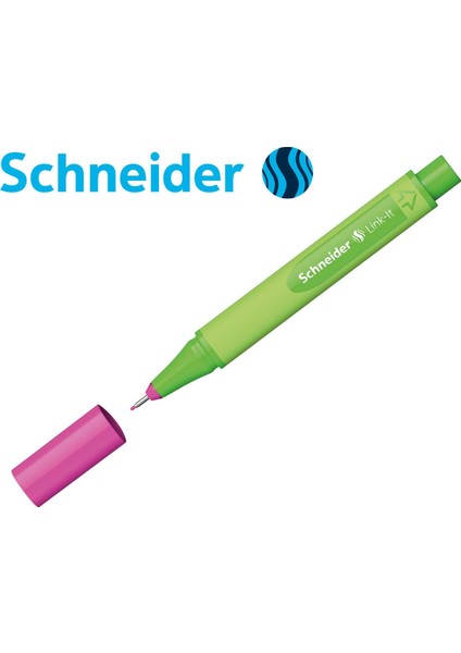 Link-It 0.4 mm Ince Uçlu Keçe Kalem Pembe