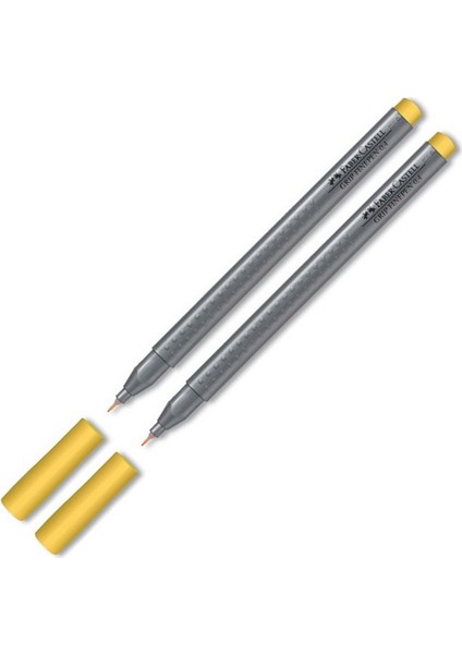 Faber Grip Finepen 0.4 mm Keçe Kalem Gold 2'li