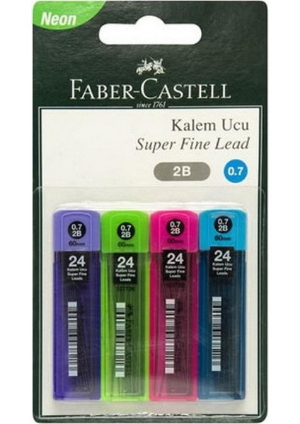 Faber 60 mm Kalem Ucu 2b 24'lü Tüp 0.7 mm