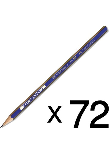 Faber 1221 Dereceli Resim Kalemi 2b 72'li