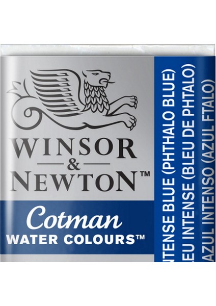 Cotman Yarım Tablet Sulu Boya Intense Blue