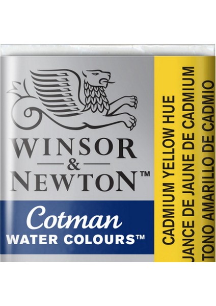 Cotman Yarım Tablet Sulu Boya Cadmium Yellow Hue