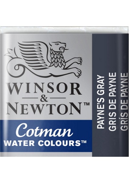 Cotman Yarım Tablet Sulu Boya Payne’s Gray