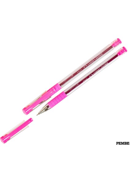 Faber 1425 0.7 mm Iğne Uçlu Tükenmez Kalem Pembe