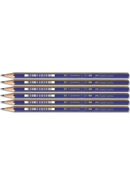 Faber 1221 Dereceli Resim Kalemi 7h 6'lı