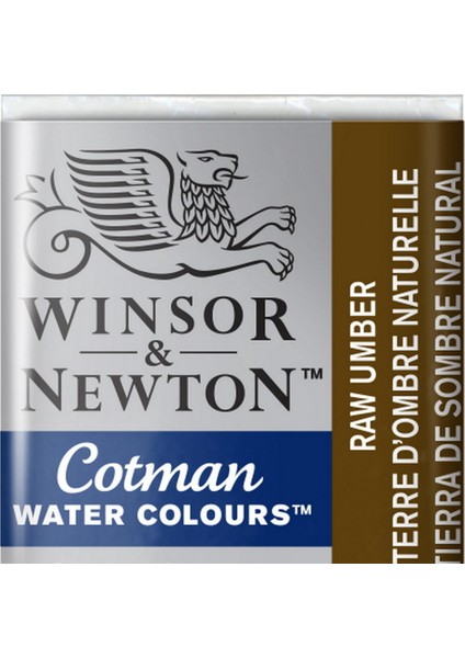 Cotman Yarım Tablet Sulu Boya Raw Umber