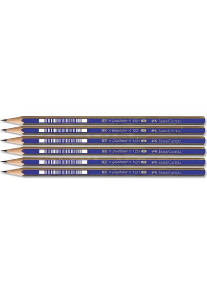 Faber 1221 Dereceli Resim Kalemi H 6'lı