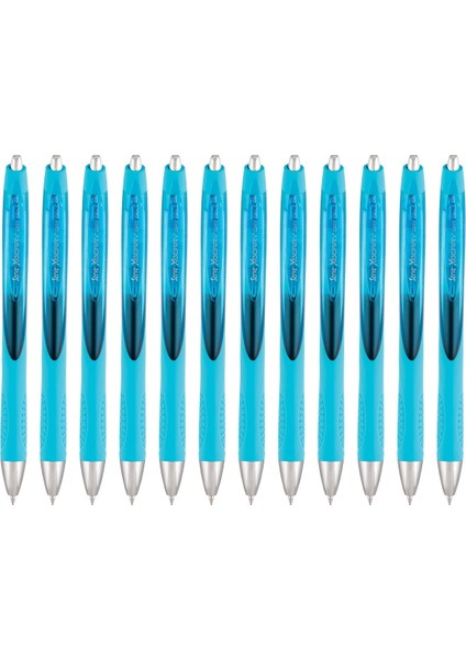 0.7 mm Xberry Jel Kalem Turkuaz 12'li Kutu
