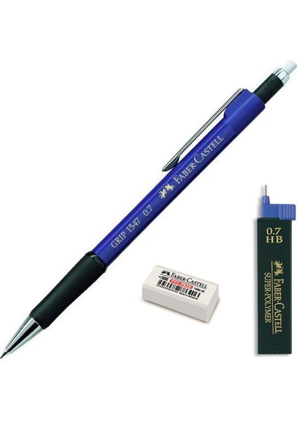 Faber Grip Iı 1347 0.7 Uçlu Kalem Seti Lacivert