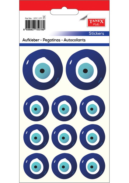 STC-179 Nazar-2 Hologramlı Çıkartma