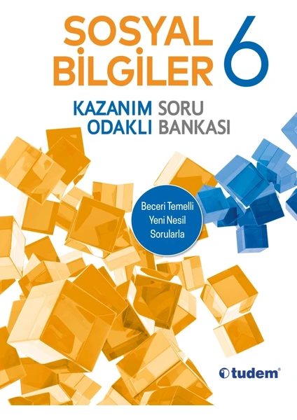 Tudem Yayınları 6. Sınıf Sosyal Bilgisi Kazanım Odaklı Soru Bankası