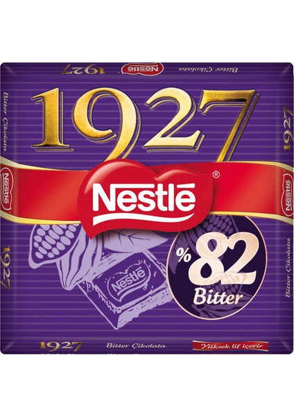 Çikolata %82 Bitter 60 G - 6 Adet