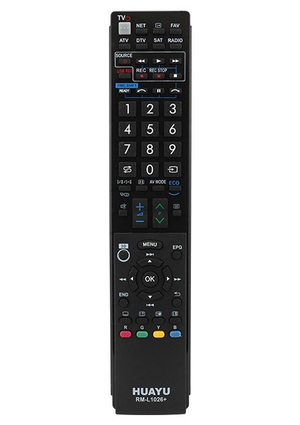 Kl RM-L1026+1 Sharp Lcd-Led Tv Kumanda