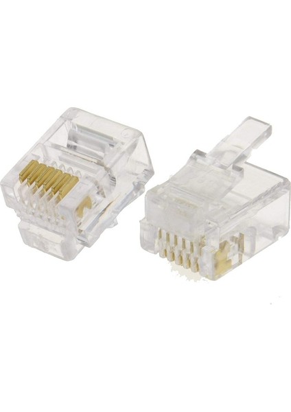 Telefon Soketi 6p/6c 100 Lük Paket