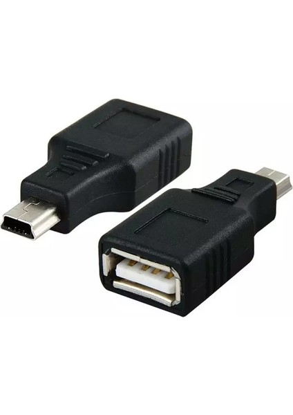 USB Dişi Mini USB Erkek Çevirici Adaptör
