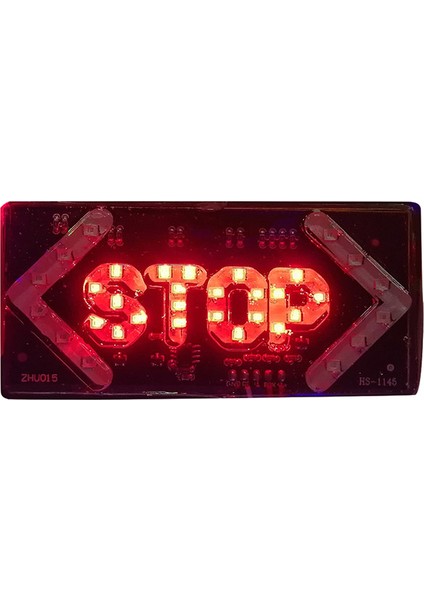 Elektrikli Işaret Cihazı Oklu Stop Küçük