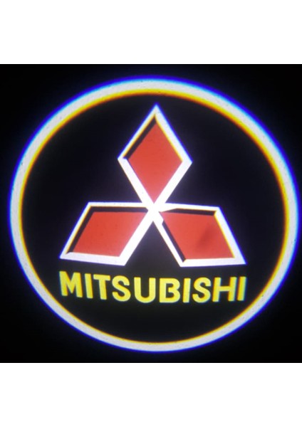 Mitsubishi Pilli Yapıştırmalı Kapı Altı Logo Mesafe ve Karanlık Sensörlü modelleri