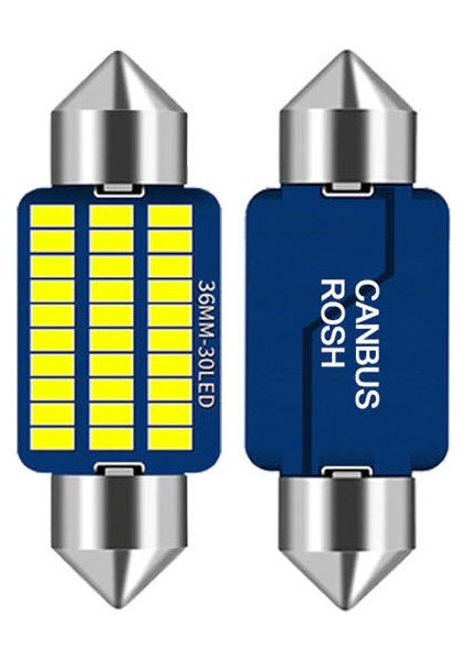Eco 36MM Orta Boy Sofit LED Ampul 30 Ledli Güçlü Işık