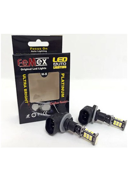 Eco H27 Eğri Soket Sis Farı LED Ampul Beyaz fırsatları