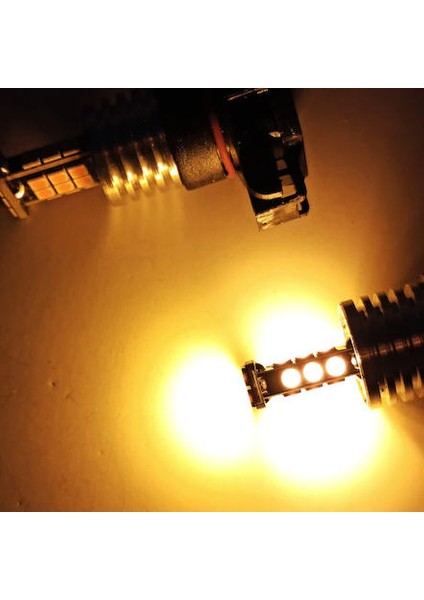 PY24W LED Ampul 24 Ledli Sinyal Ledi Turuncu