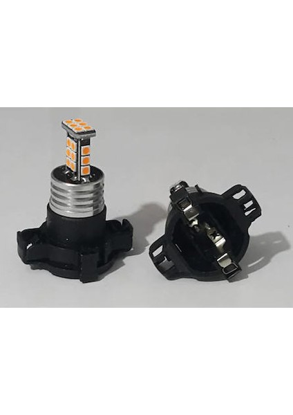 PY24W LED Ampul 24 Ledli Sinyal Ledi Turuncu