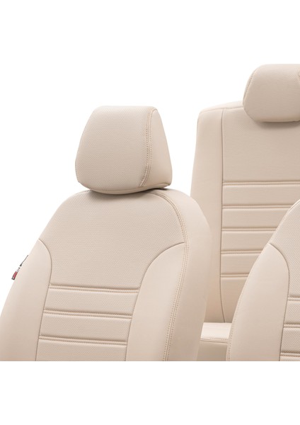 Ford Mondeo 1993-2001 Özel Üretim Koltuk Kılıfı New York Design Bej fırsatları