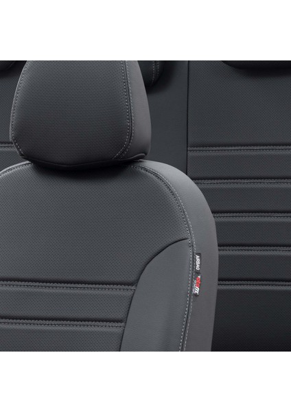 Seat Exeo 2008-2013 Özel Üretim Koltuk Kılıfı New York Design Siyah