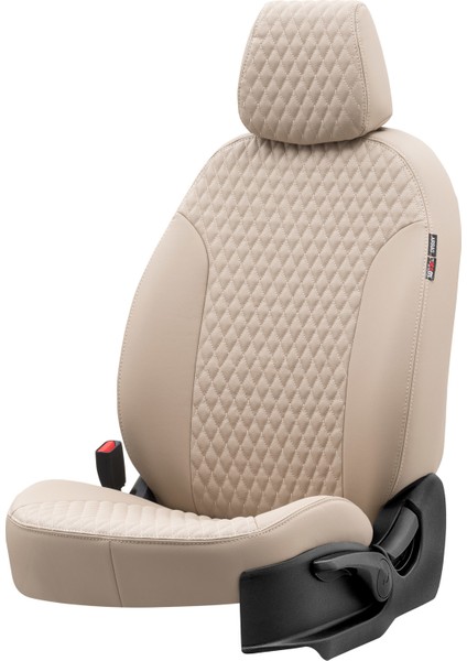 Seat Exeo 2008-2013 Özel Üretim Koltuk Kılıfı Amsterdam Design Deri Bej