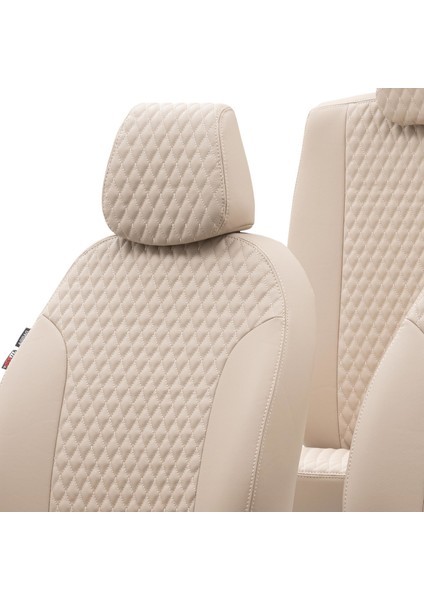 Seat Exeo 2008-2013 Özel Üretim Koltuk Kılıfı Amsterdam Design Deri Bej