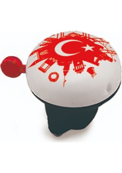 Türk Bayraklı Bisiklet Zili