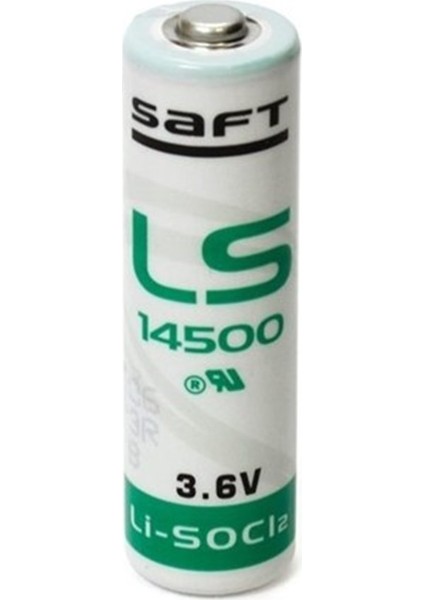 Pil 3.6V Aa Li-Socl2 Lıthıum Kalem Pil Saft Ls 14500