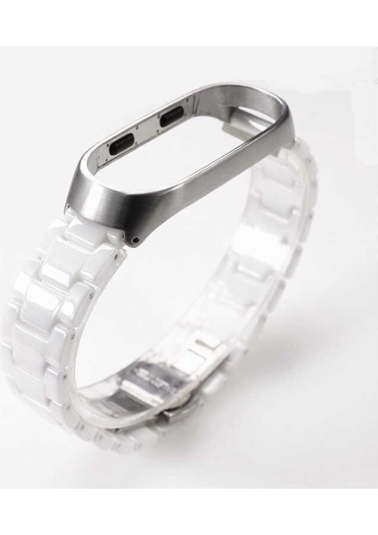 - Xiaomi Mi Band 4 - Kordon Metal Kordon Krd-21 - Gümüş