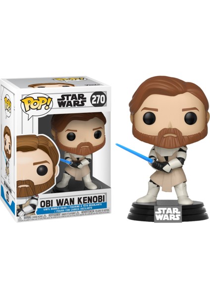 Pop Star Wars Klon Savaşları Obi Wan Kenobi Figür