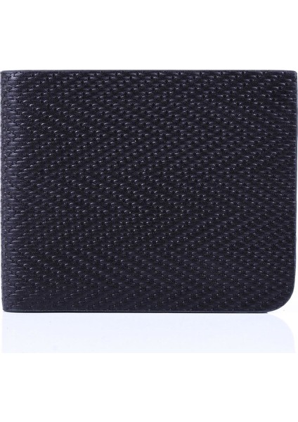 JTCZ20208 Cüzdan Yatay %100 Hakiki Deri Zigzag Örgü Desen