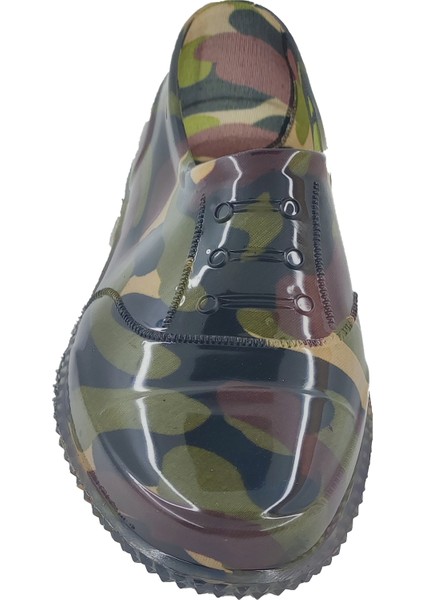 Erkek Su Geçirmez Kamuflaj Desenli Lastik Ayakkabı fırsatları