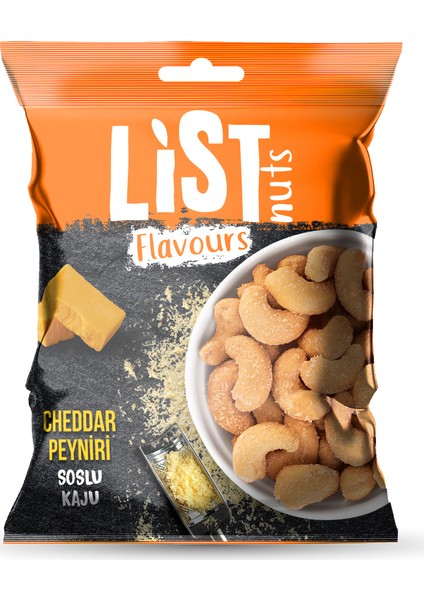 Cheddar Peyniri Soslu Kaju 100 g