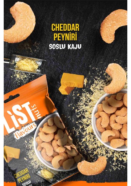 Cheddar Peyniri Soslu Kaju 100 g fırsatları