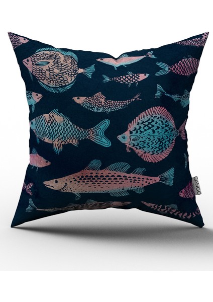 Çift Tarafı Baskılı Kırlent Yastık Kılıfı CGH257-CT