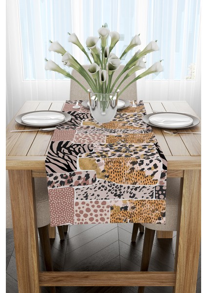 Dekoratif Dijital Baskılı Runner Cgh 359-RN