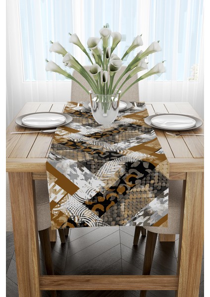 Dekoratif Dijital Baskılı Runner Cgh 371-RN