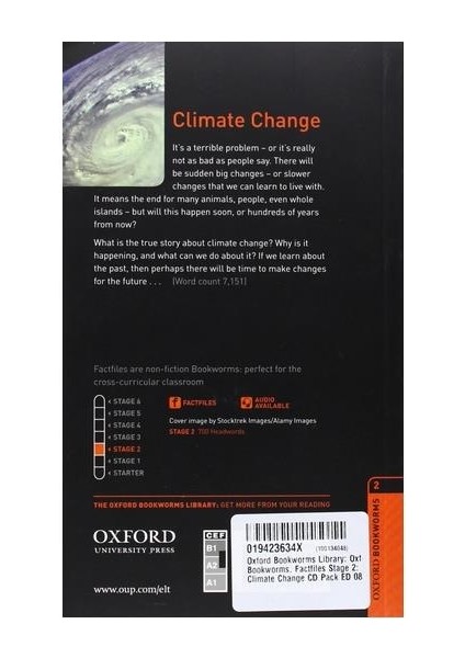 : Factfiles Climate Change-Level 2 (+Audio)