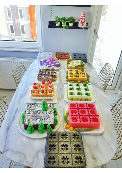 Mutfakfoni Yonca Granit Döküm Kek Kalıbı modelleri