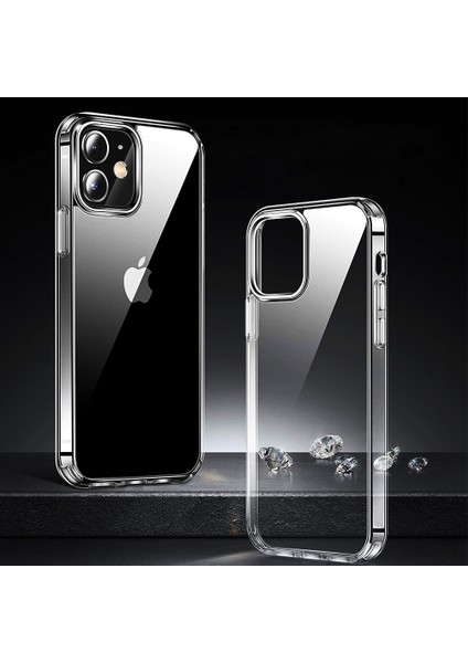 Apple iPhone 11 Pro Kılıf Crystal Clear Sert Plastik Şeffaf