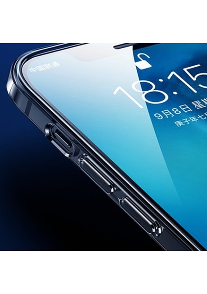 Apple iPhone 12 Pro Kılıf Kamera Korumalı Crystal Clear Sert Plastik Şeffaf fırsatları