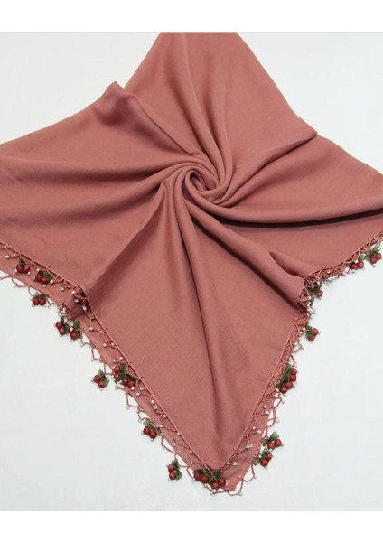 ALLURİNG Kiraz Oyalı Boncuklu Yazmalar