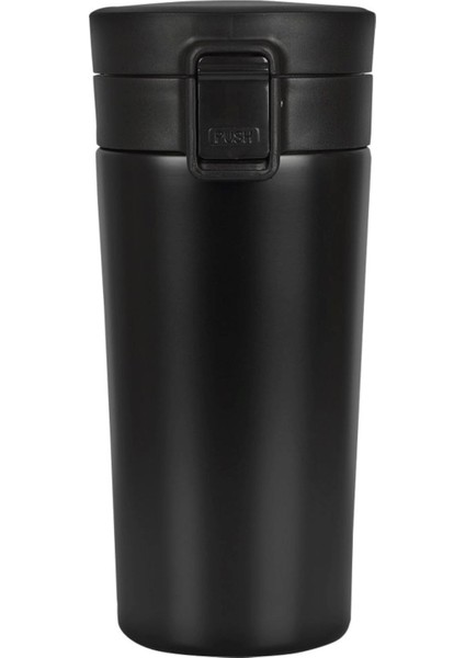 Çelik Termos Bardak 380 ml Thermos Mug Kupa Araç Termos Coffee Cup SDF522 Tea Cups Siyah